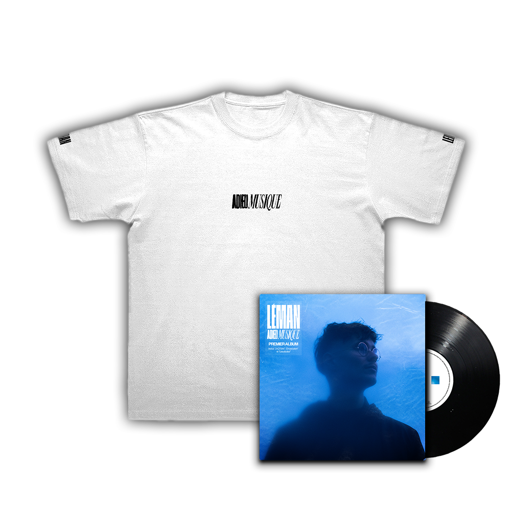 VINYLE Adieu Musique + TSHIRT