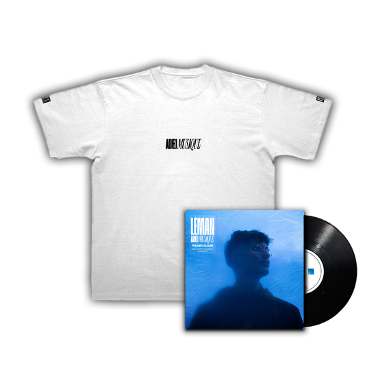 VINYLE Adieu Musique + TSHIRT