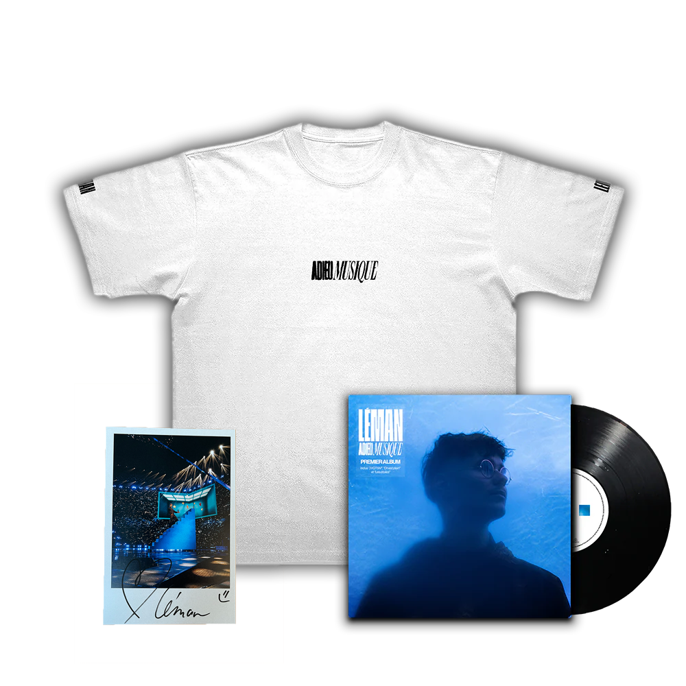 VINYLE Adieu Musique + TSHIRT